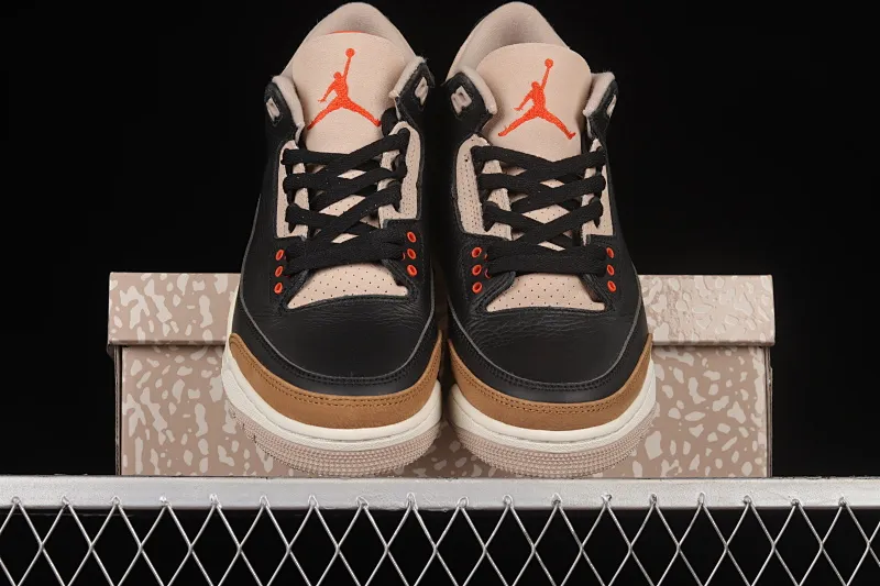 All categories Air Jordan Jordan series basketball shoes Air Jordan 3 Air Jordan 3 SE "Denim" AJ3 Joe 3 black brown cement CT8532-008